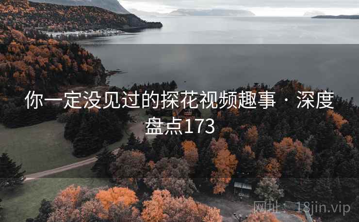 你一定没见过的探花视频趣事 · 深度盘点173