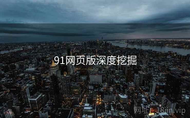 91网页版深度挖掘