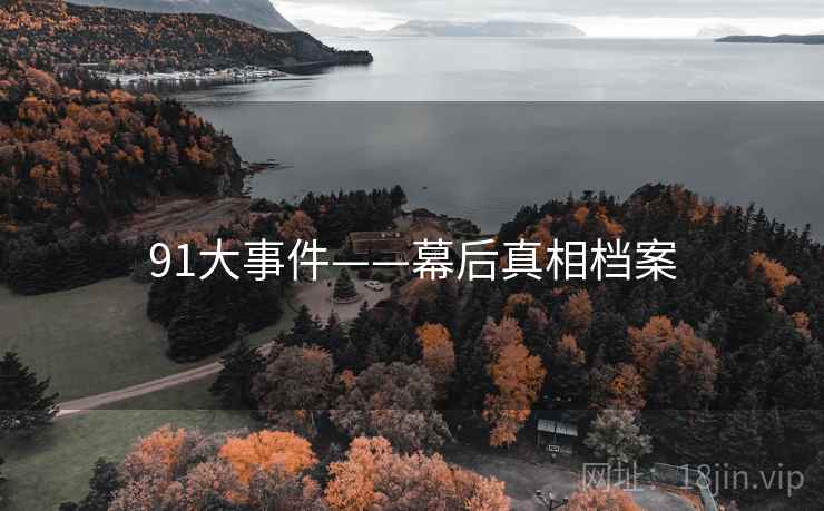 91大事件——幕后真相档案