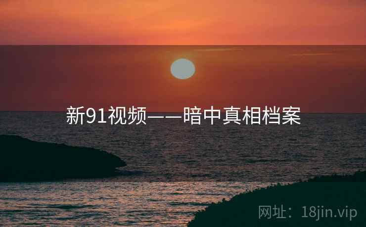 新91视频——暗中真相档案