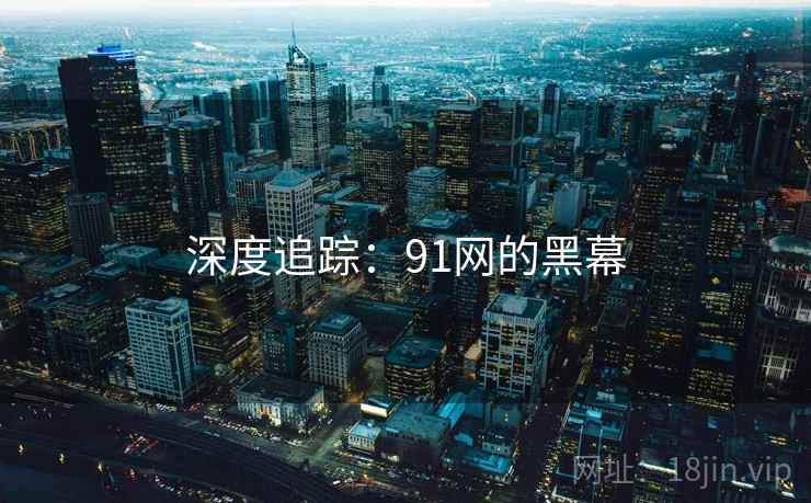 深度追踪：91网的黑幕